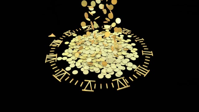 time, money, coins