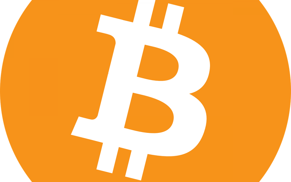 bitcoin, logo, digital