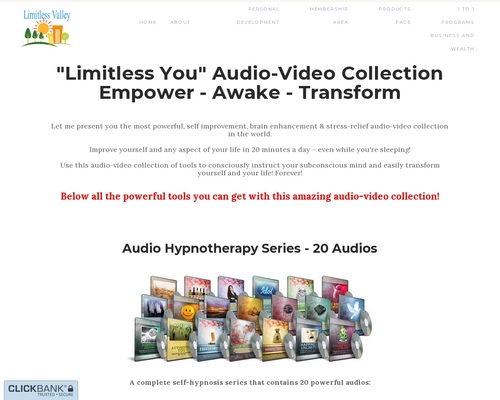 “Limitless You” Audio-Video Collection: Empower – Awake – Transform
