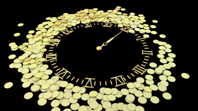 time, money, coins